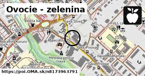 Ovocie - zelenina