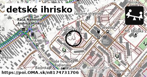 detské ihrisko