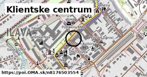 Klientske centrum