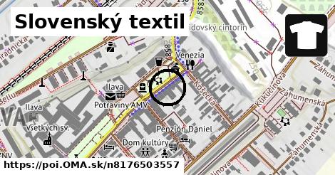 Slovenský textil