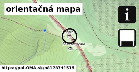 orientačná mapa