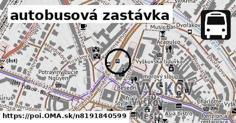 autobusová zastávka