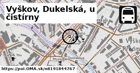 Vyškov, Dukelská, u čistírny