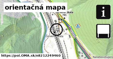 orientačná mapa