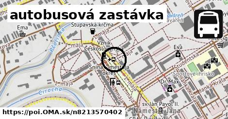 autobusová zastávka