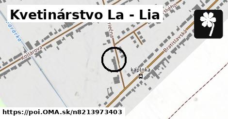 Kvetinárstvo La - Lia