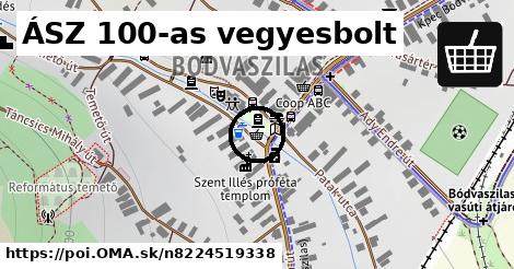 ÁSZ 100-as vegyesbolt