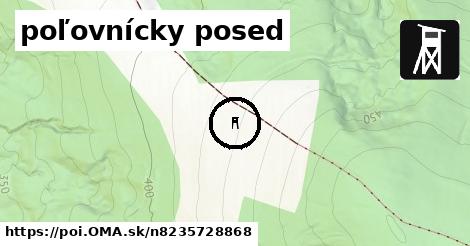 poľovnícky posed