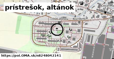 prístrešok, altánok