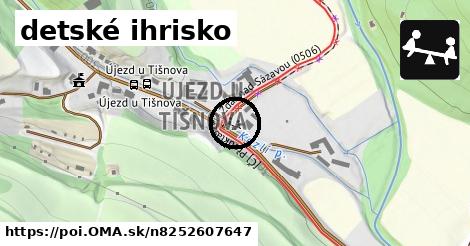 detské ihrisko