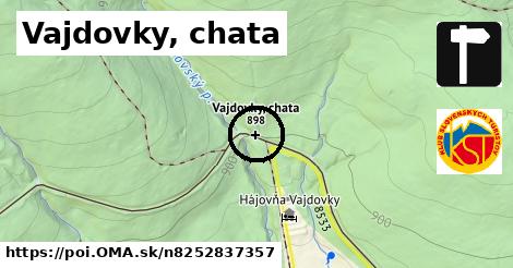 Vajdovky, chata