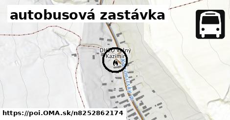 autobusová zastávka