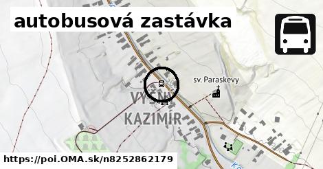 autobusová zastávka