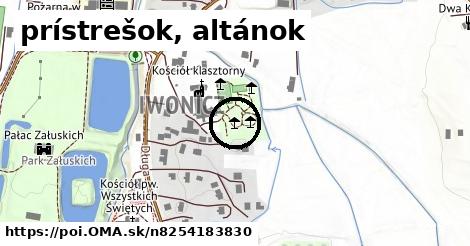 prístrešok, altánok