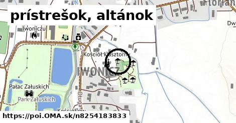 prístrešok, altánok