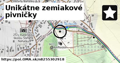 Unikátne zemiakové pivničky