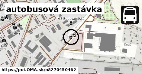 autobusová zastávka