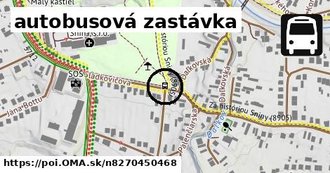 autobusová zastávka