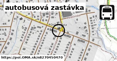 autobusová zastávka