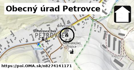 Obecný úrad Petrovce