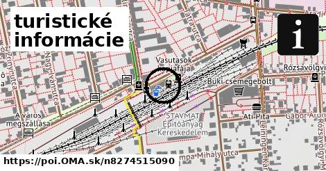 turistické informácie