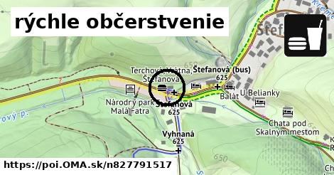 rýchle občerstvenie