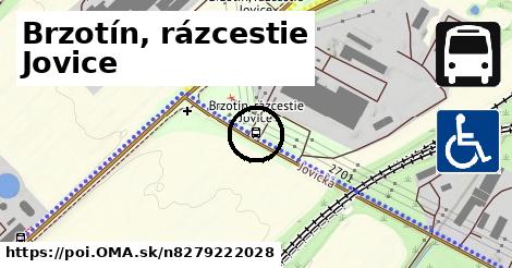 Brzotín, rázcestie Jovice