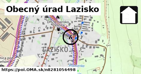 Obecný úrad Lazisko