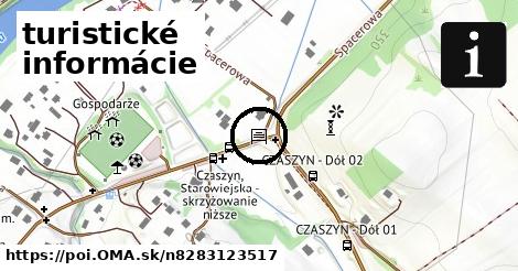 turistické informácie