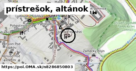 prístrešok, altánok