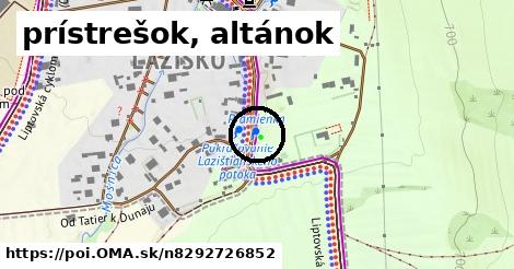 prístrešok, altánok