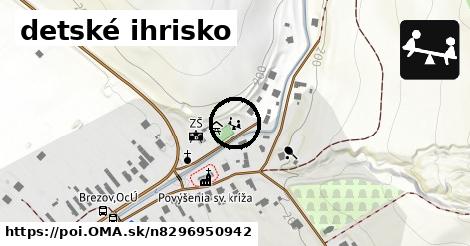 detské ihrisko