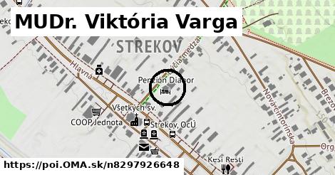 MUDr. Viktória Varga