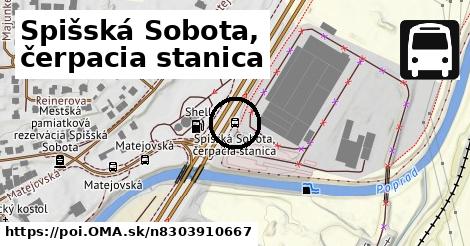 Spišská Sobota, čerpacia stanica