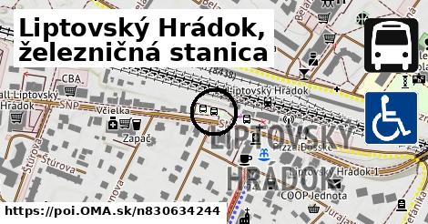 Liptovský Hrádok, železničná stanica