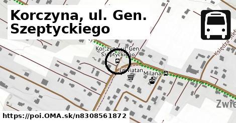 Korczyna, ul. Gen. Szeptyckiego