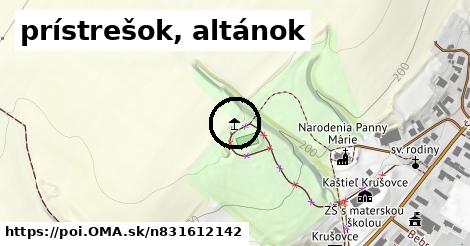 prístrešok, altánok