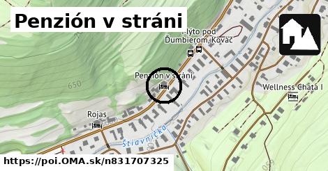 Penzión v stráni