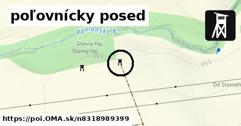 poľovnícky posed