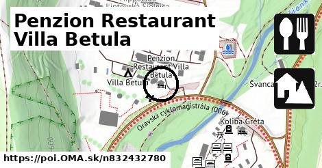 Penzion Restaurant Villa Betula