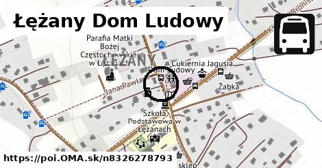 Łężany Dom Ludowy