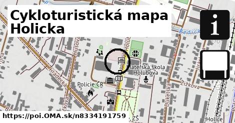 Cykloturistická mapa Holicka