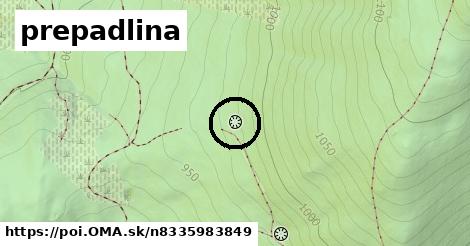 prepadlina