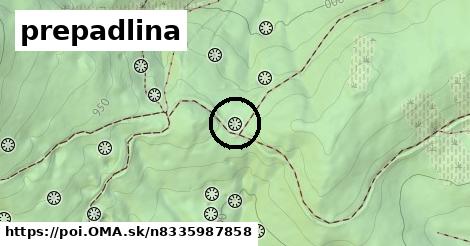 prepadlina