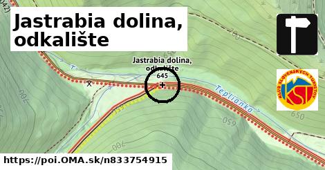 Jastrabia dolina, odkalište