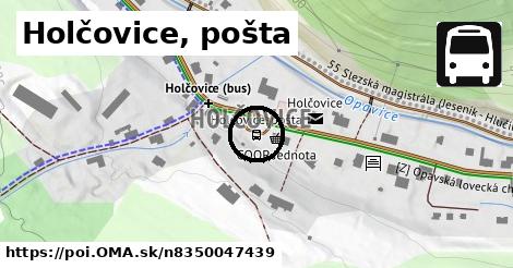 Holčovice, pošta