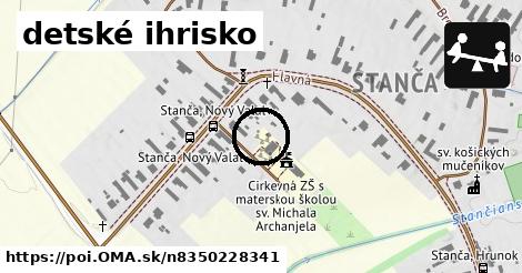 detské ihrisko