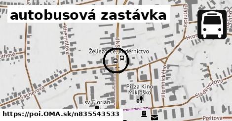 autobusová zastávka