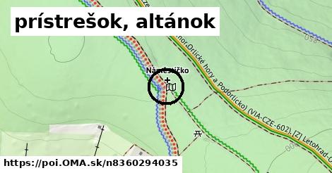 prístrešok, altánok