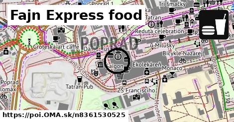 Fajn Express food